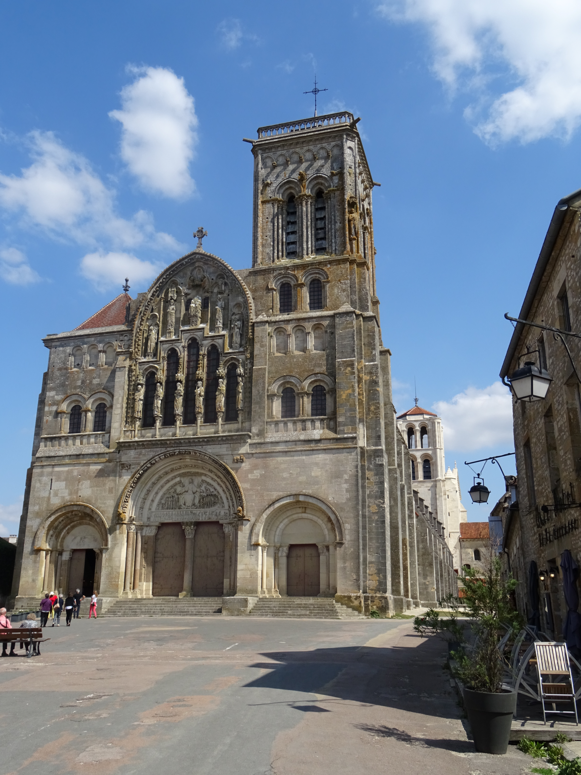 De kathedraal van Vezelay